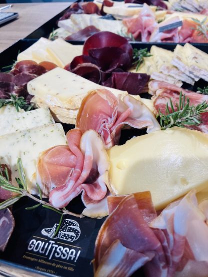 Plateau fromage & charcuterie pour 10 personnes